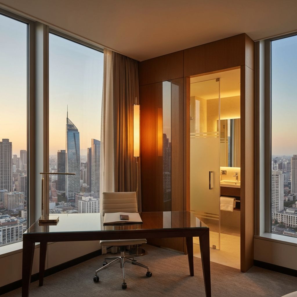 Corner Executive floor plan